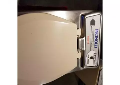 Incinolet electric toilet